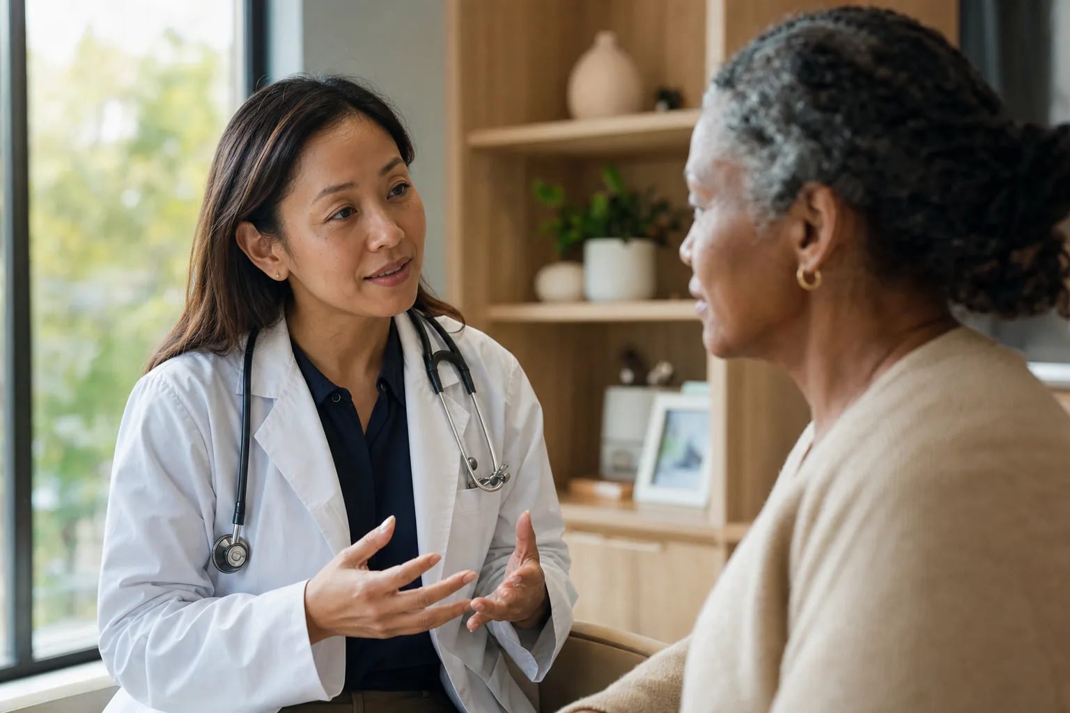 Clinicians and patients connected through the OmniH platform